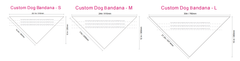 Lola & Sophie's ABC Adventure Triangle Dog Bandana