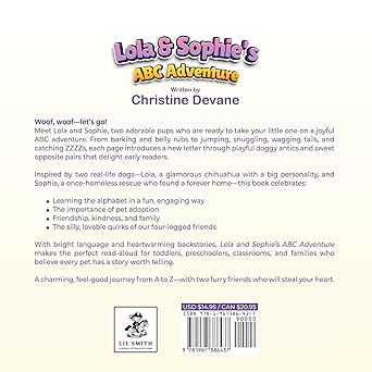 Lola & Sophie's ABC Adventure- Signed by the author