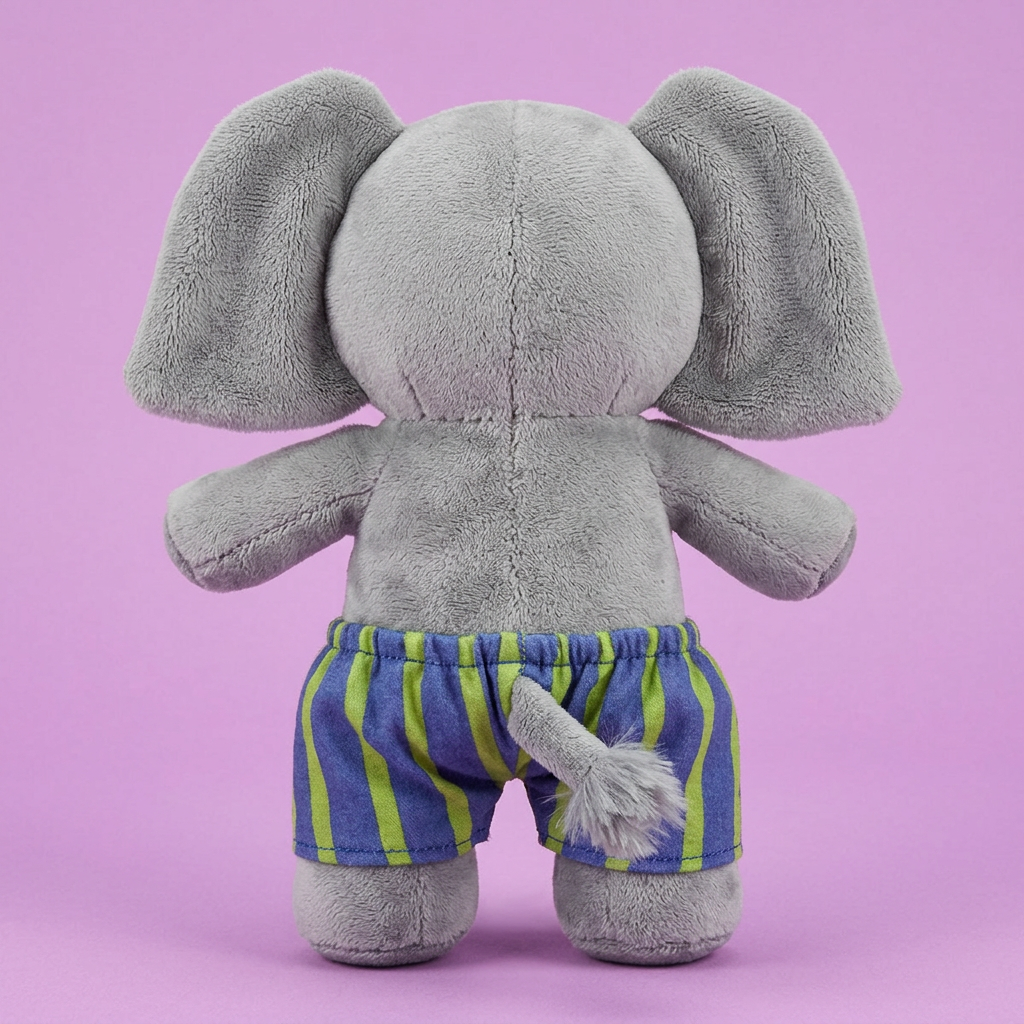 Elephant Boy Stuffed Animal Plush